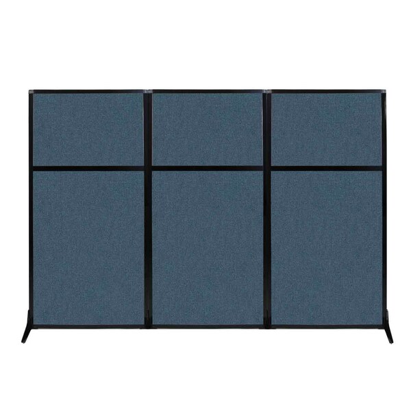 Versare Work Station Screen 99" x 70" Caribbean Fabric 1812449 - main